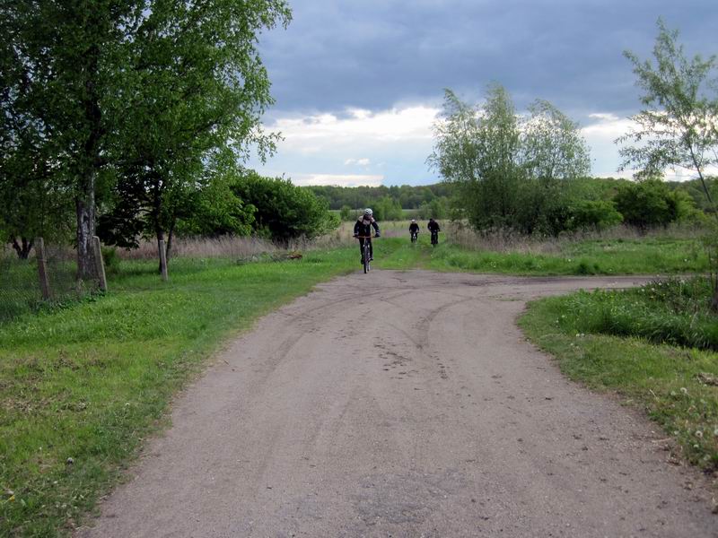 Резкое начало асфальта в Осиновке