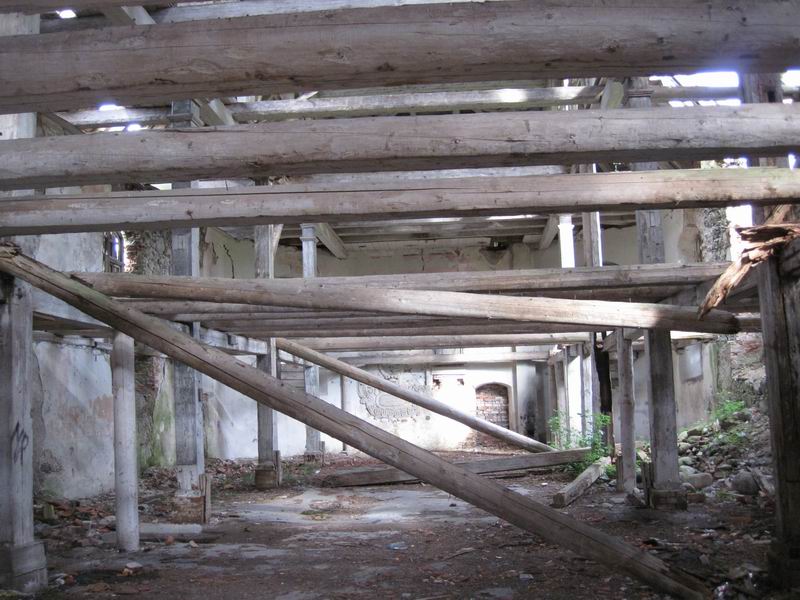 Внутри кирхи