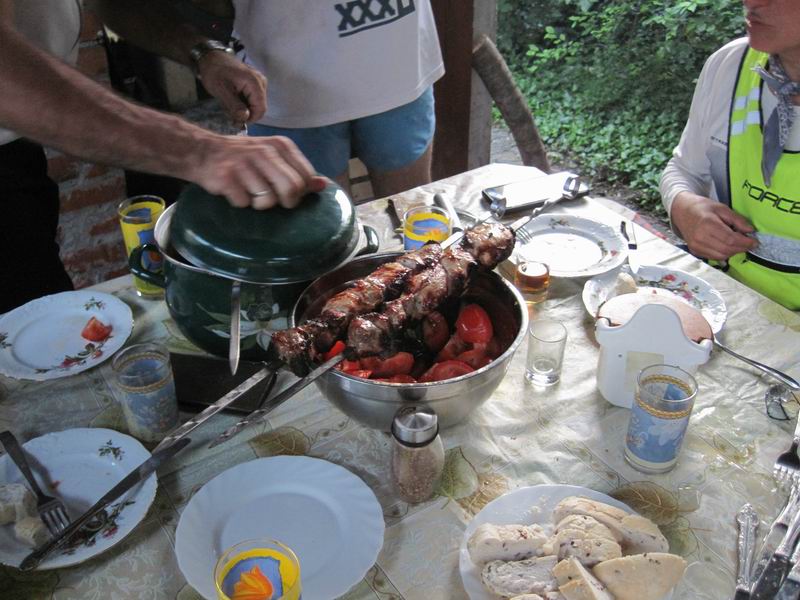 Шашлык готов