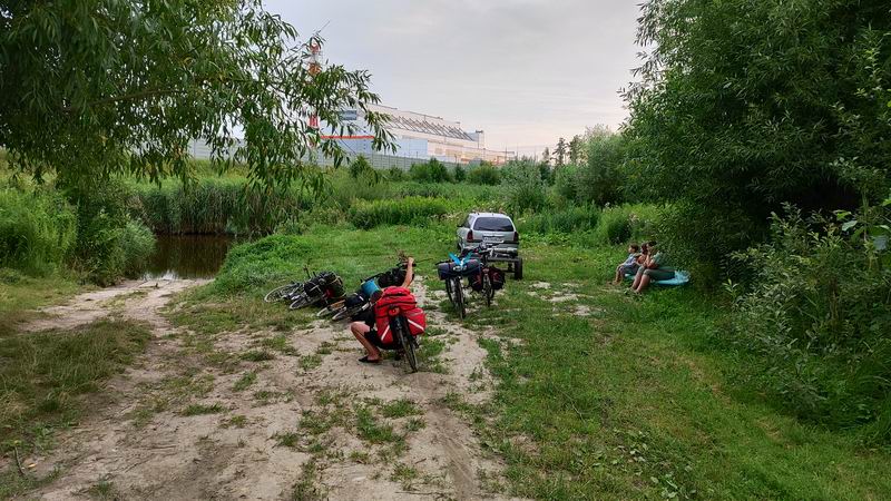 Небольшой отдых с видом на Приморскую ТЭС