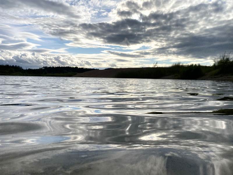 Вид с поверхности воды