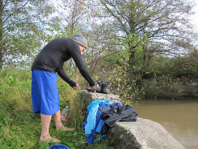 Никита Никитин на гидросооружении