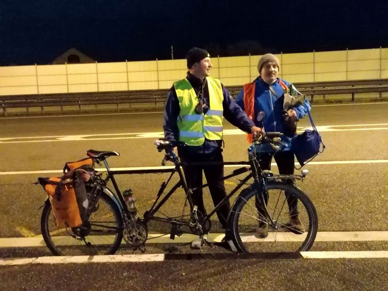 Финиш на остановке Кардиоцентр в Родниках