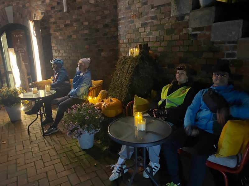 Отдых после грунтового отрезка