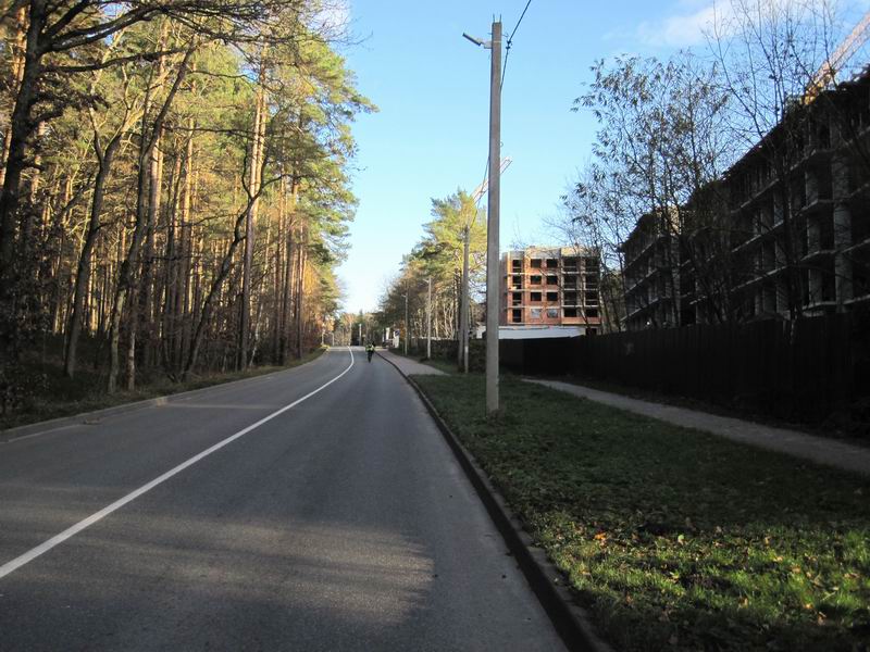 Подъём из долины реки Светлогорки