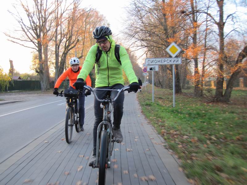 Выезжаем из Пионерского