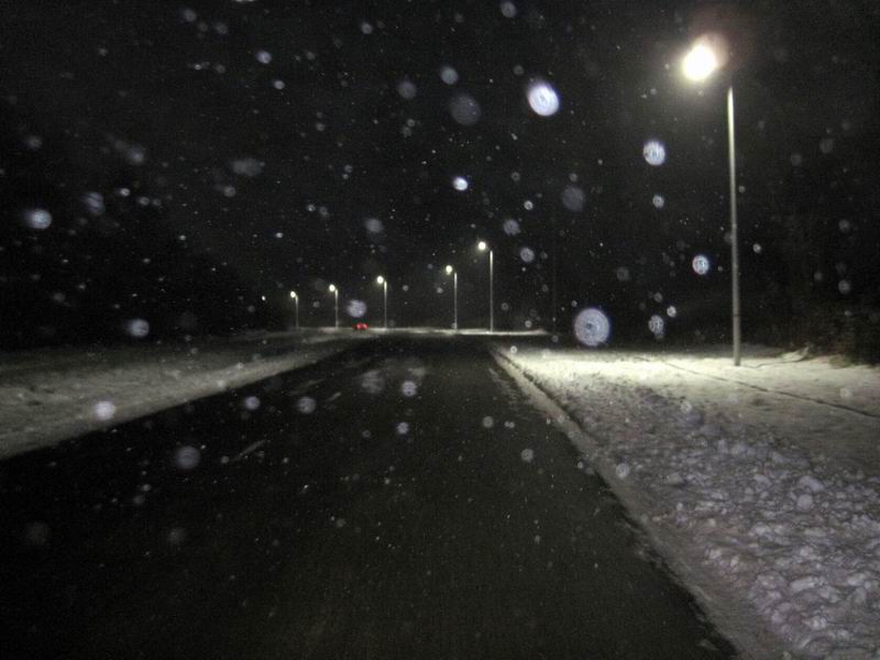 Едем по переулку Энергетиков