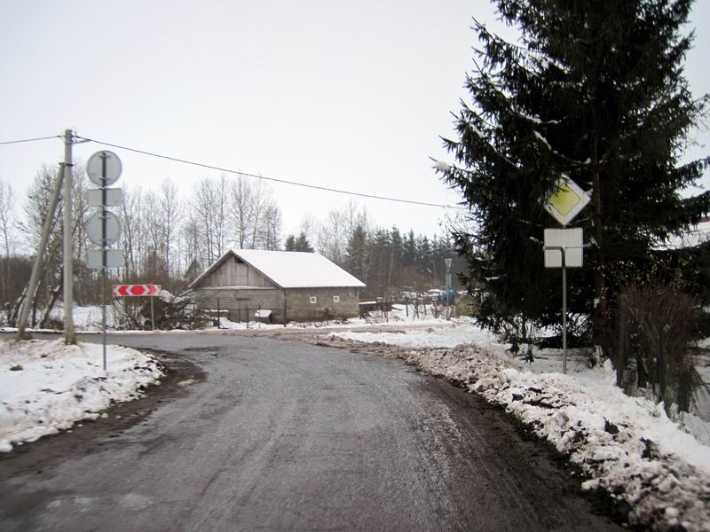 Перекрёсток в Семёново