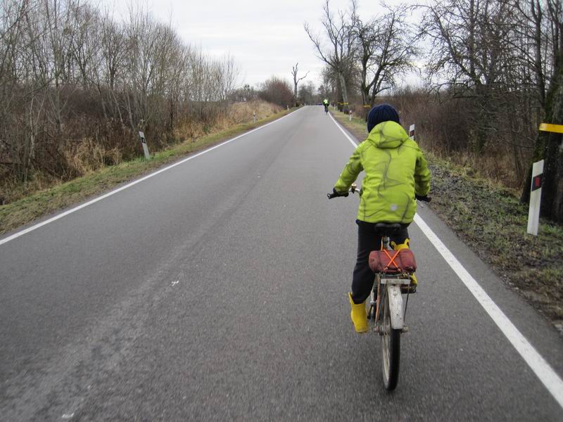 Едем по асфальту