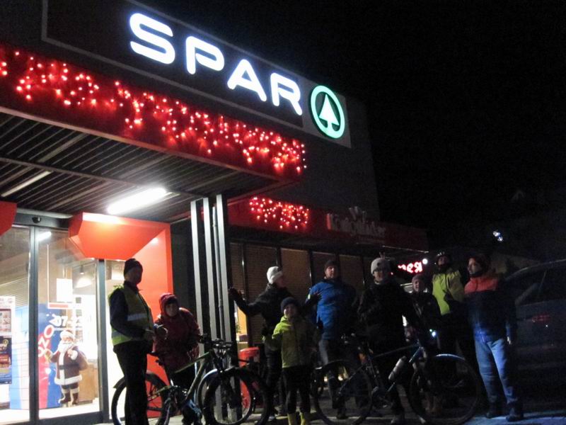 Финишное фото у Спара на ул. Дзержинского