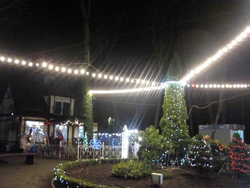 Ёлка в Гурьевском парке