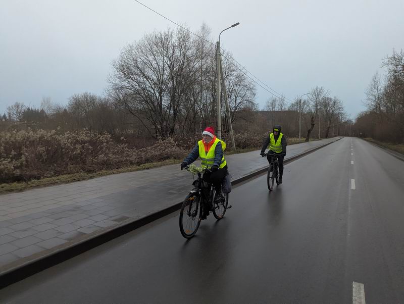 Выезжаем с г. Черняховска