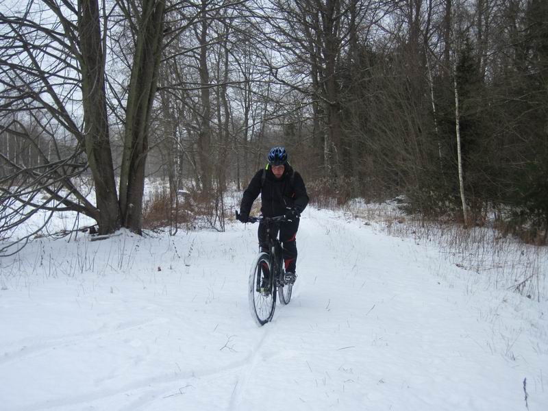 Андрей Вендин едет