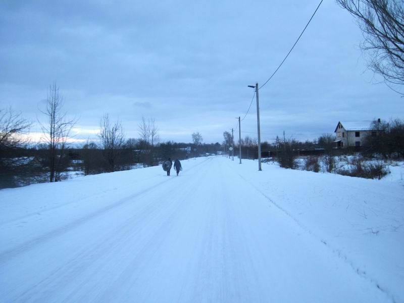 Выезжаем из Славинска