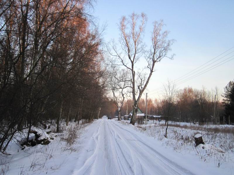 Проезжаем Знаменку