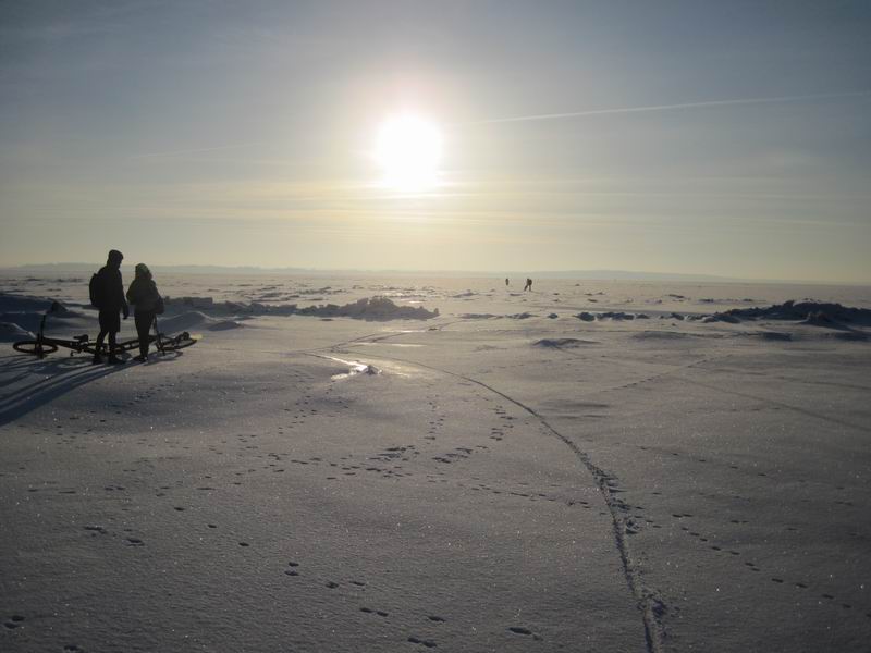 Вид с острова Насыпного в сторону Бальги