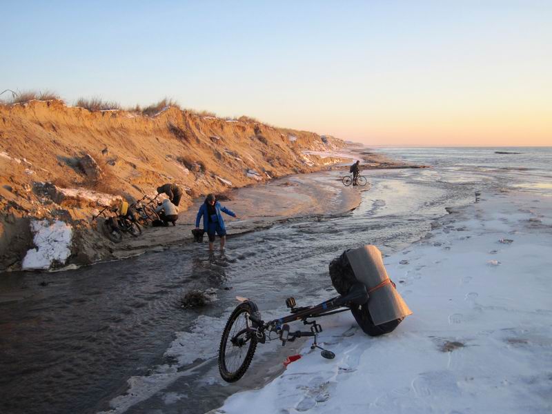 Переход речки вброд