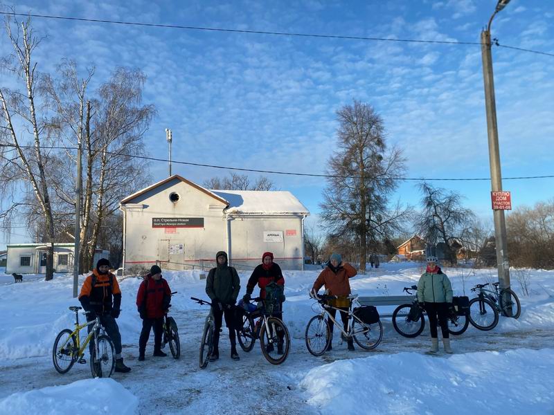 Стартовое фото на Стрельне