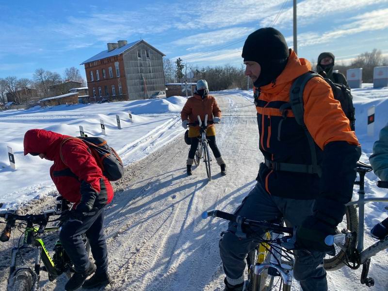 Привал в Светлое, встретили поезд