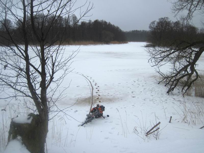 Вышел к 'Куриной лапе'