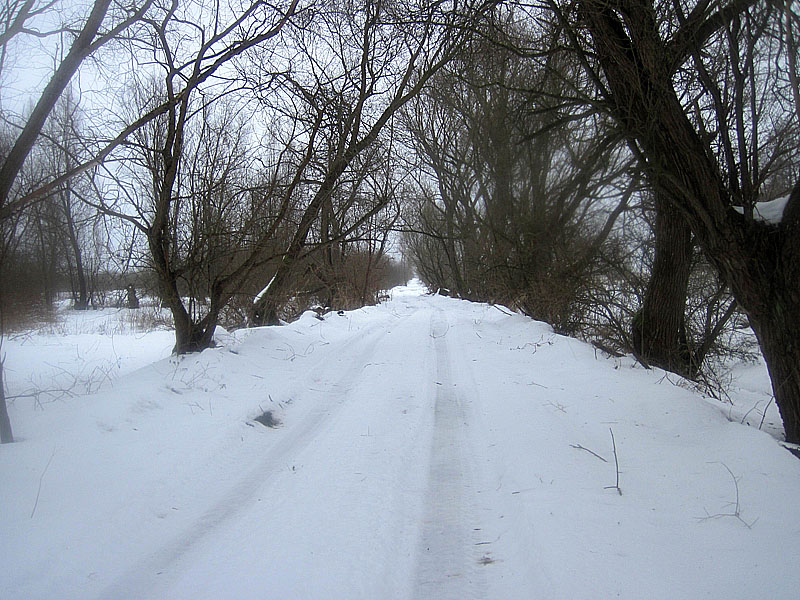 Небольшой участок хорошей дороги