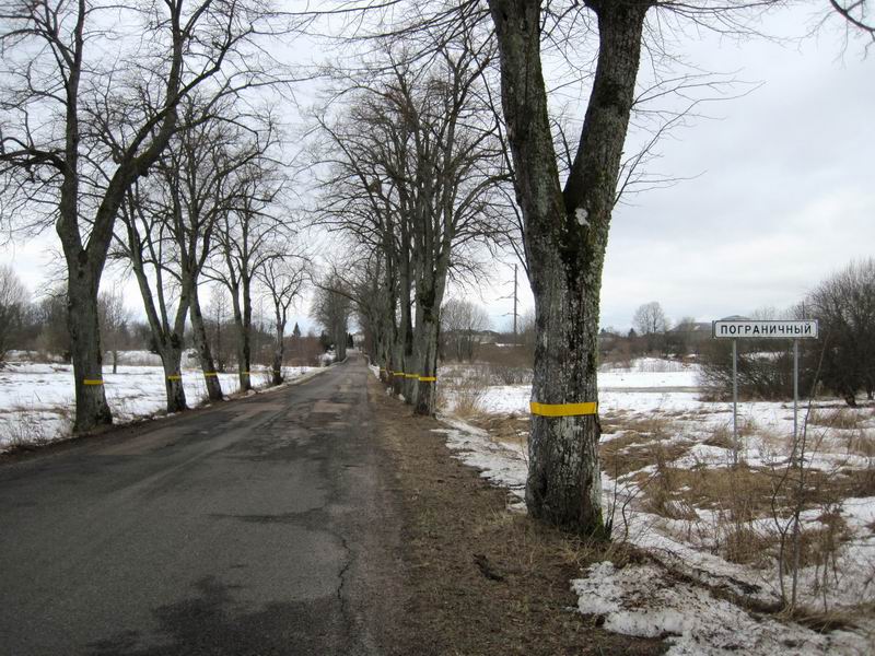 Проезжаем Пограничный