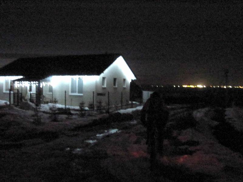 Выехали на берег