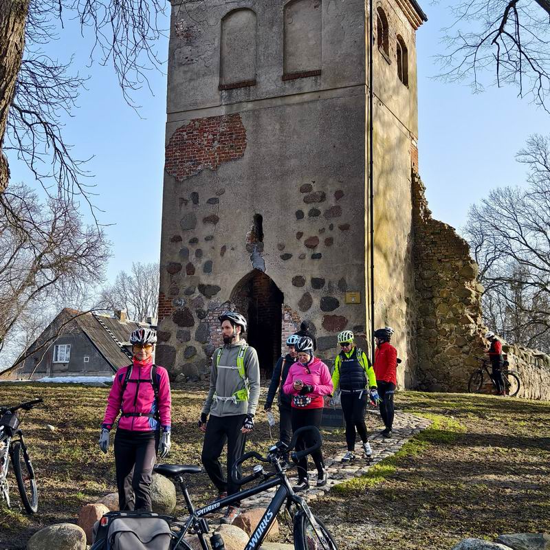 Остановка у кирхи Шёнвальде в Ярославском.