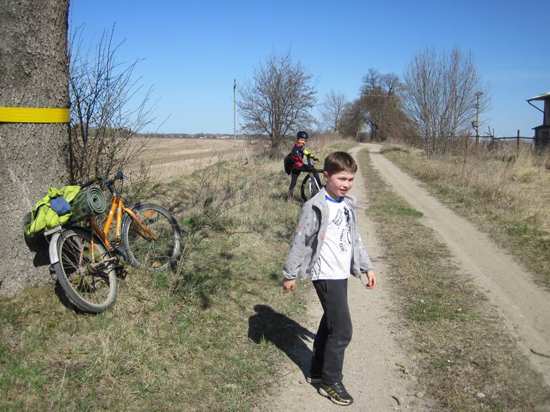 Остановка на повороте с целью ожидания отставших