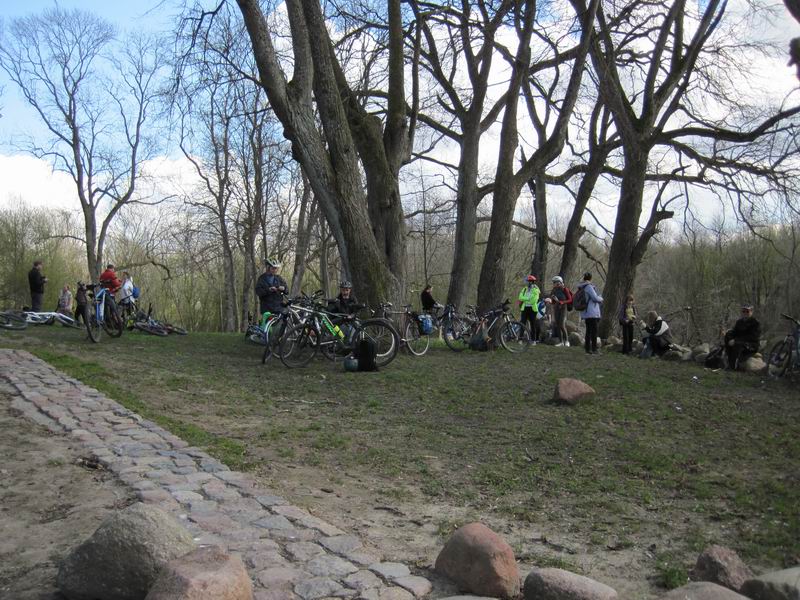 Остановка возле кирхи