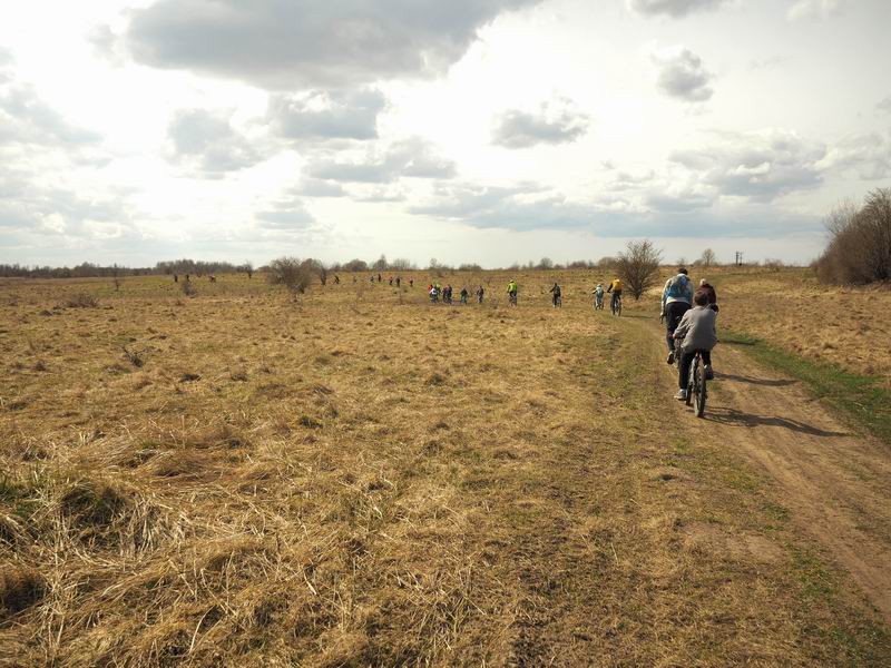 Пелотон растянулся